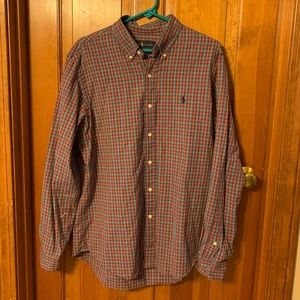 Ralph Lauren Long Sleeve Button Up (Large)